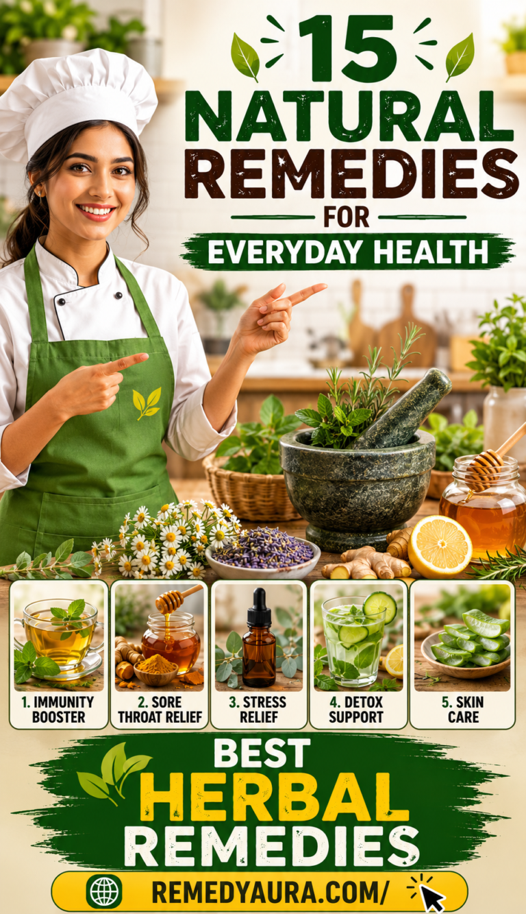 15 Natural Remedies for Everyday Health