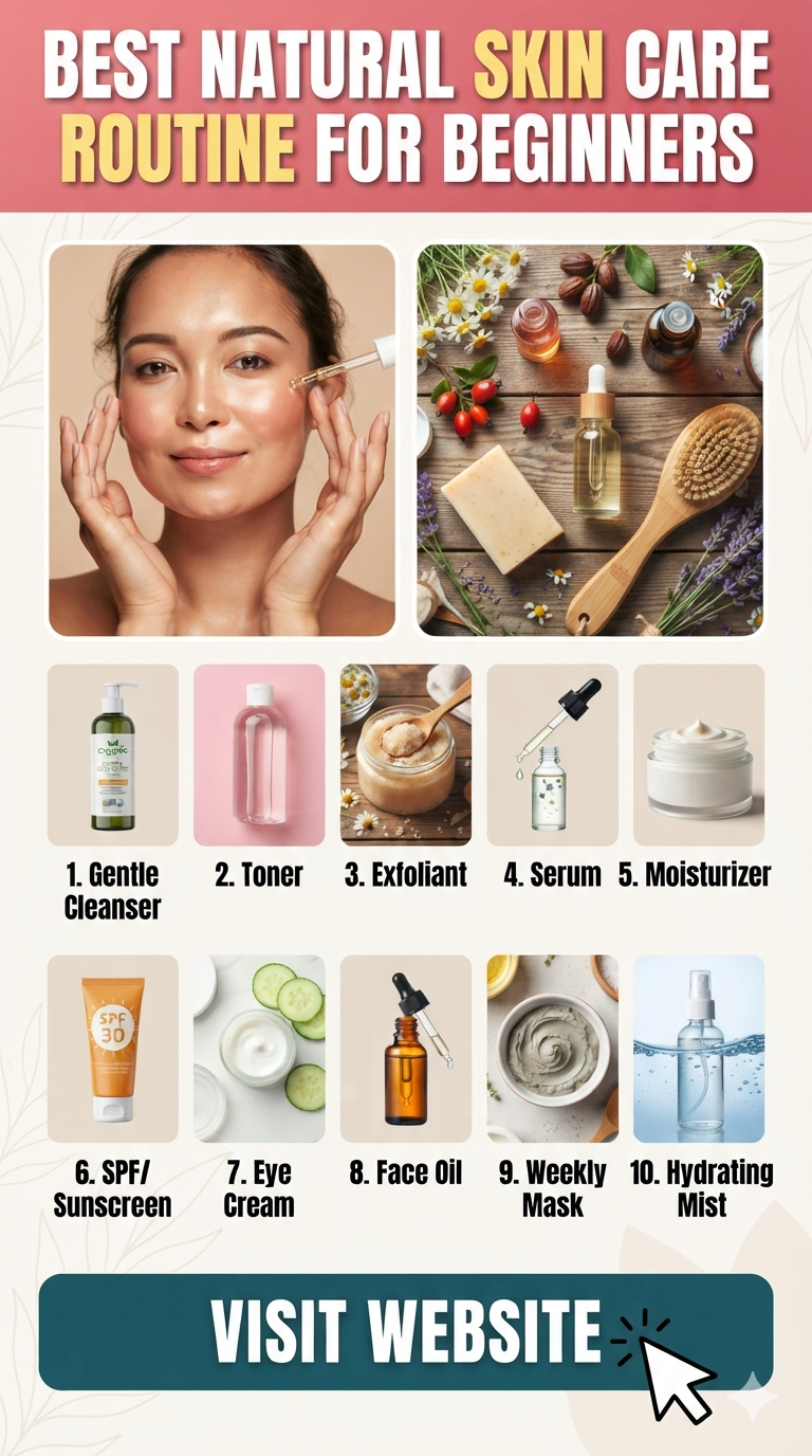 Best Natural Skin Care Routine for Beginners