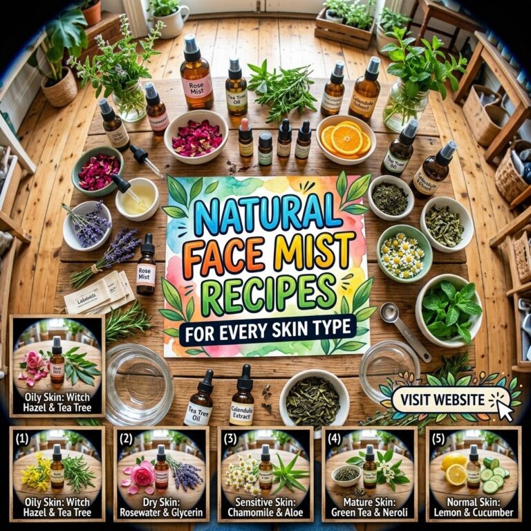 Natural Face Mist Recipes for Every Skin Type