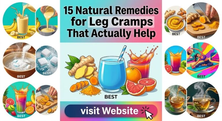 15 Leg Cramp Natural Remedies