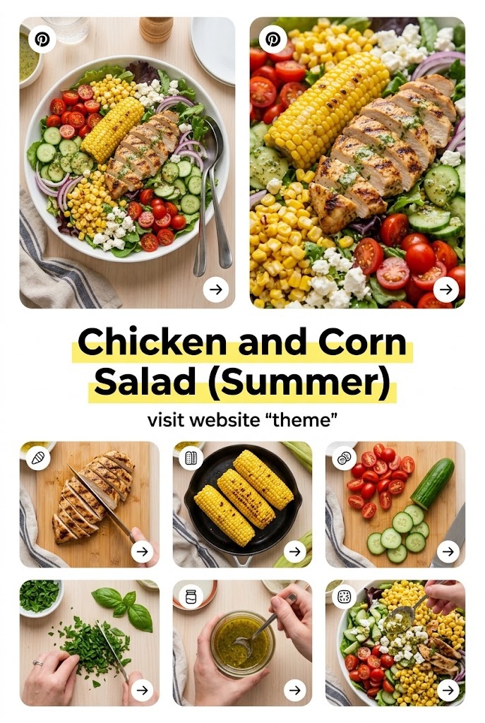 Chicken and Corn Salad (Summer)