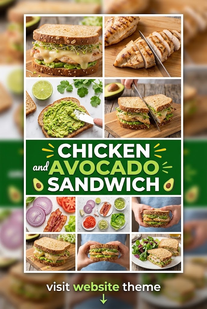 Chicken and Avocado Sandwich