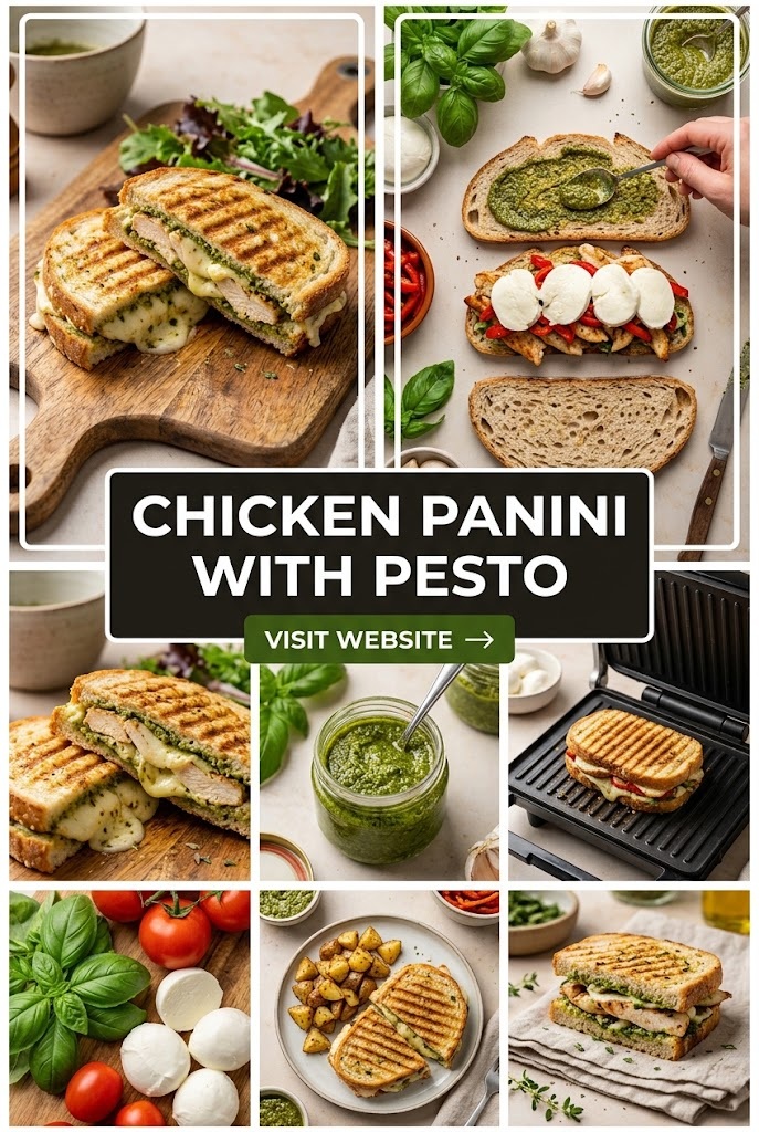 Chicken Panini with Pesto
