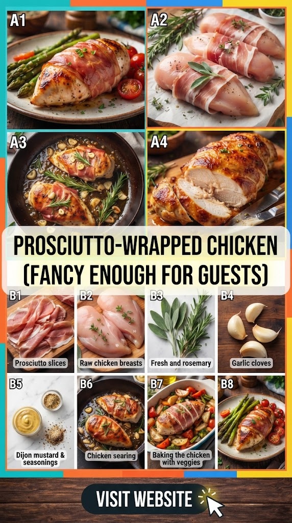 Prosciutto-Wrapped Chicken (Fancy Enough for Guests)