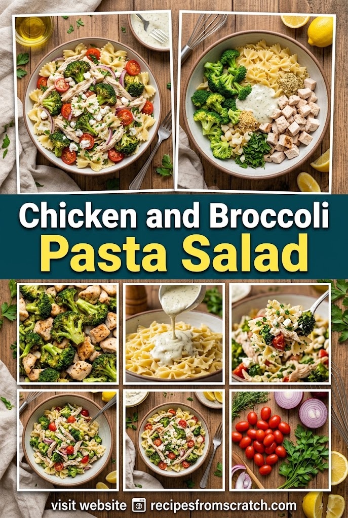 Chicken and Broccoli Pasta Salad