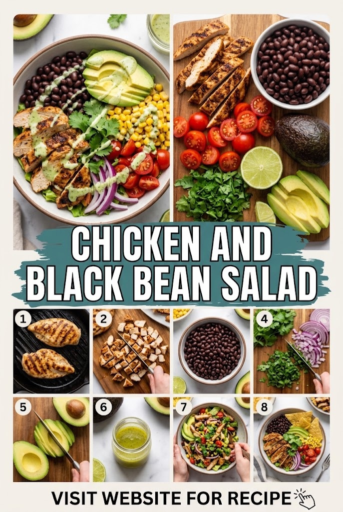 Chicken and Black Bean Salad