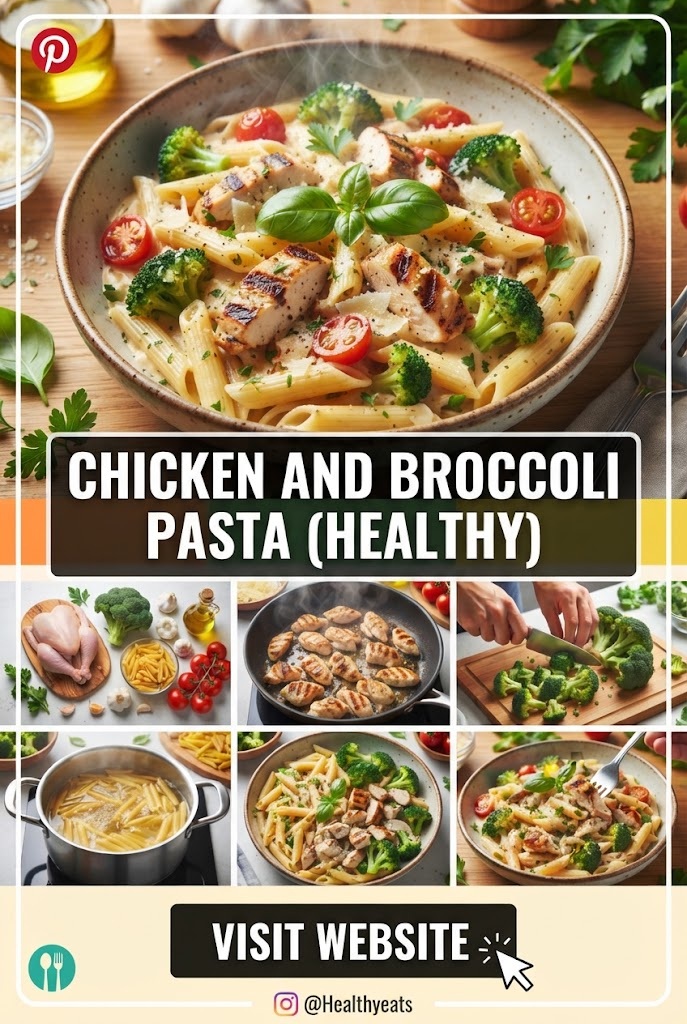 Chicken and Broccoli Pasta (Healthy)