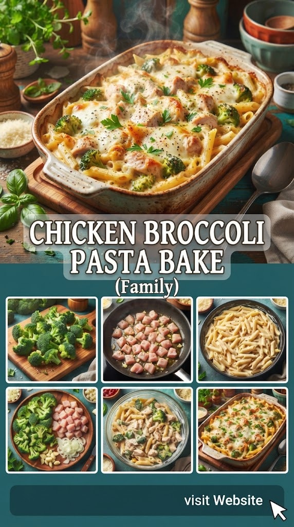 Chicken Broccoli Pasta Bake (Family)