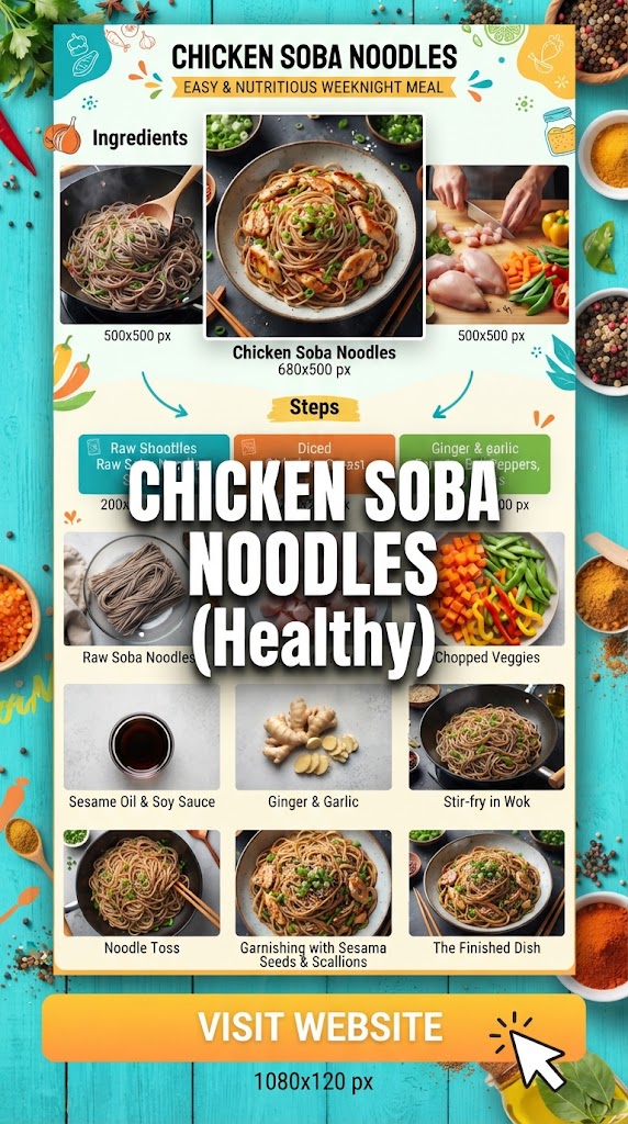 Chicken Soba Noodles (Healthy)
