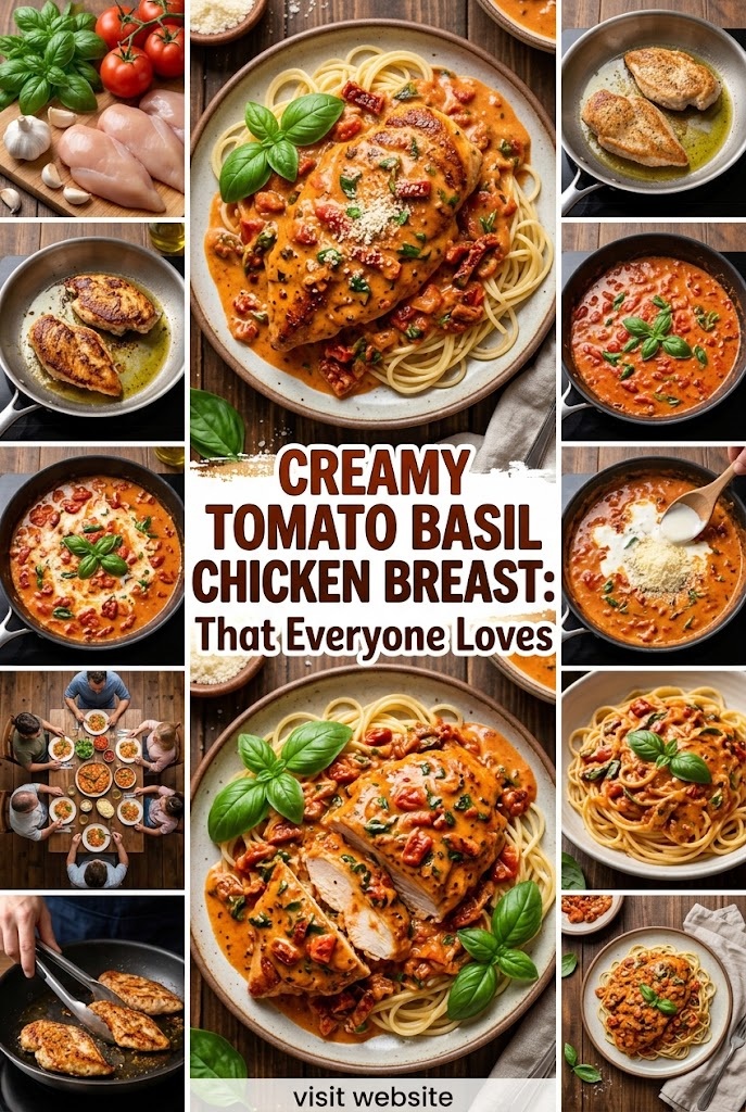 Creamy Tomato Basil Chicken Breast: That Everyone Loves
