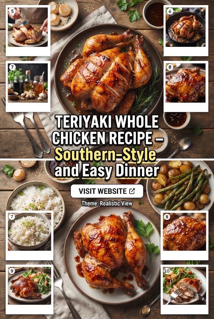 Teriyaki Whole Chicken Recipe – Southern-Style and Easy Dinner