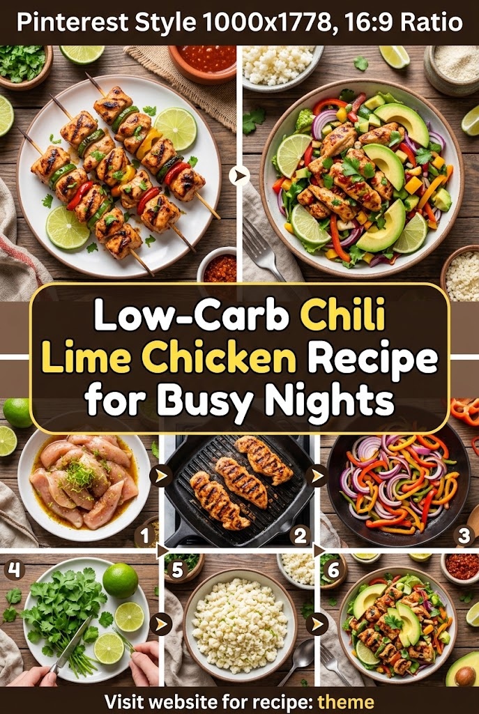 Low-Carb Chili Lime Chicken Recipe for Busy Nights